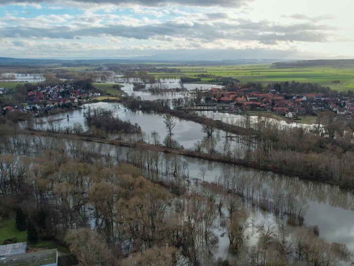 Das Hochwasser im Dezember 2023. Archivbild