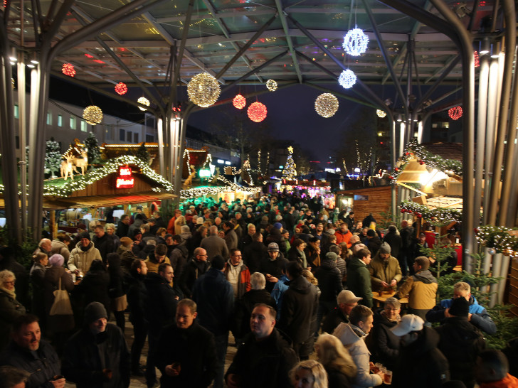 Der Wolfsburger Weihnachtsmarkt sorgte auch in diesem Jahr für festliche Stimmung.