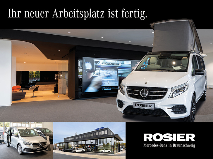 An vier Standorten in der Region bietet ROSIER Braunschweig das komplette Angebot der Marke mit dem Stern.