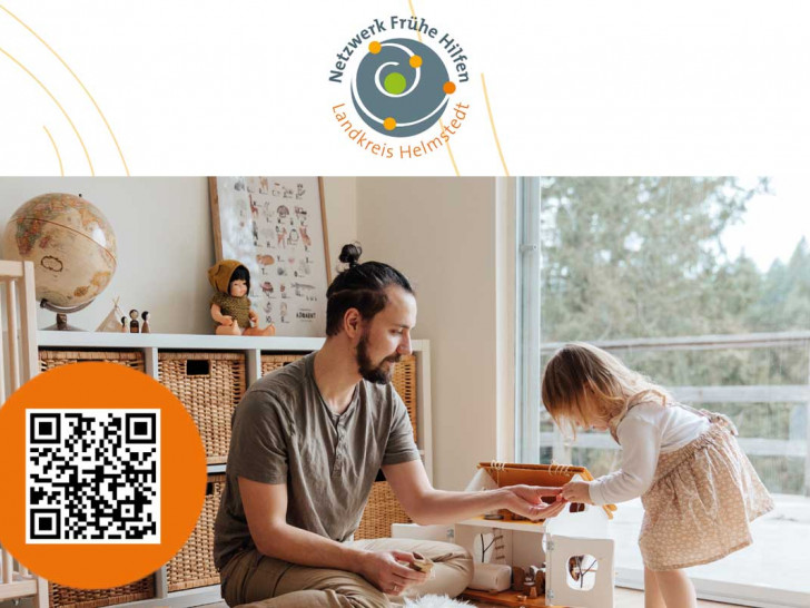 Interessierte Eltern müssen einfach nur den QR-Code scannen und finden den Wegweiser so nun auch digital.