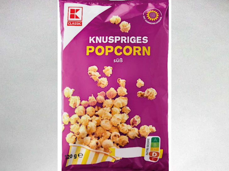 Dieses Popcorn ist betroffen.