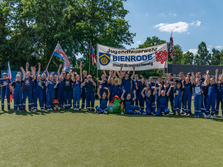Beim Vergleichswettbewerb der Braunschweiger Jugendfeuerwehren siegte die Jugendfeuerwehr Bienrode.