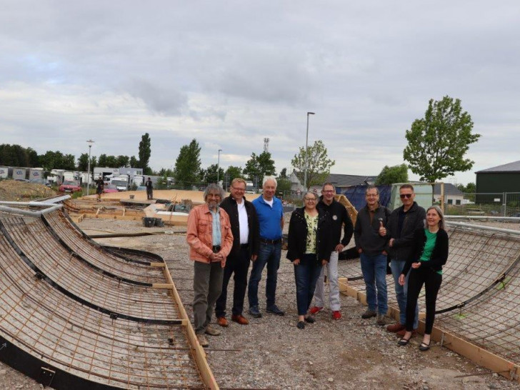 Die Grünen freuen sich über den Bau der lange geplanten Skate-Anlage.