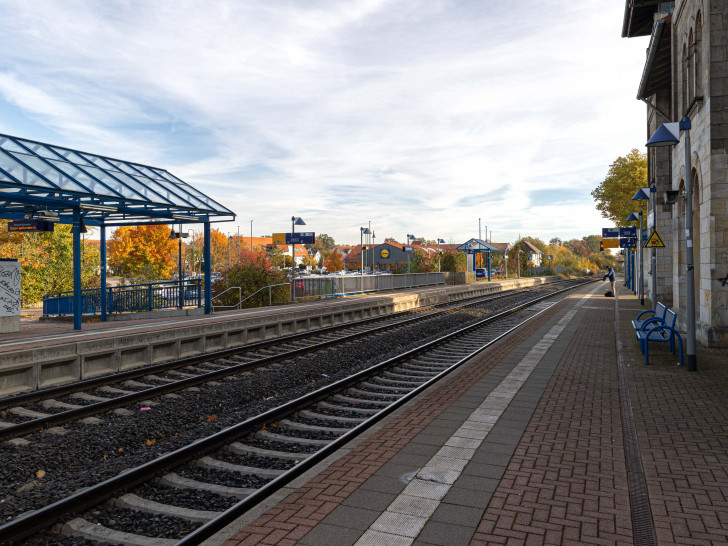 Auf dem Bahnhof in Salzgitter kam es am Freitag zu dem schrecklichen Unfall. 