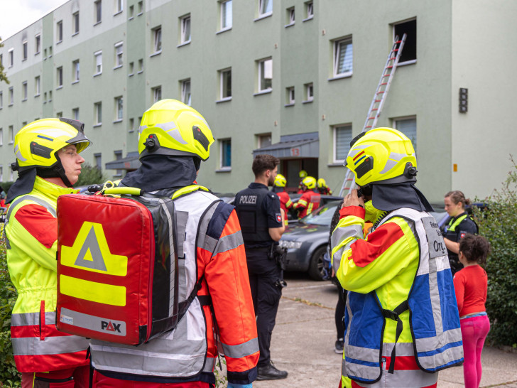  Am heutigen Montagnachmittag wurde die Feuerwehr zu einem Einsatz in die Straße Stromtal in Salzgitter Lebenstedt gerufen. 