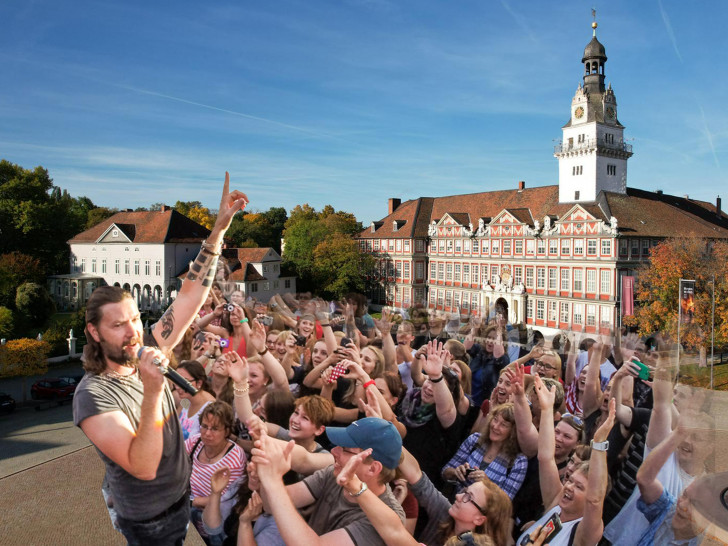 Rea Garvey und andere Musikgrößen rockten 2014 und in den Folgejahren bei stars@ndr2 den Exer in Wolfenbüttel. Jetzt will man bekannte Künstler auf den Schlossplatz holen.