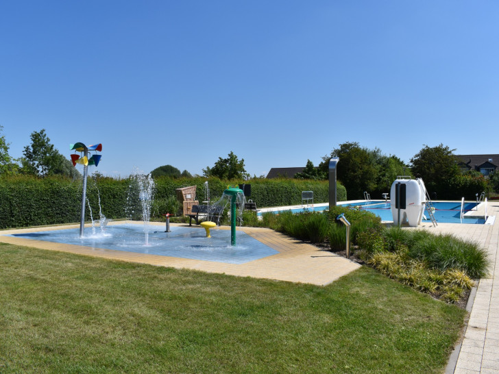 Das Freibad in Waggum.