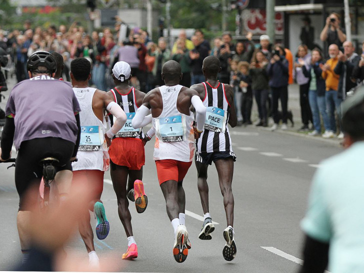 Läufer beim Berlin-Marathon am 24.09.2023