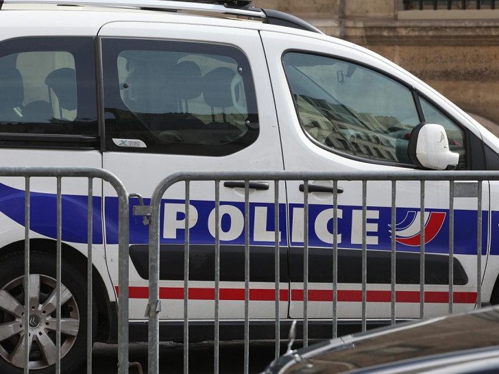 Französisches Polizeiauto (Archiv)