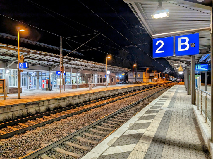 Der Bahnhof in Peine.