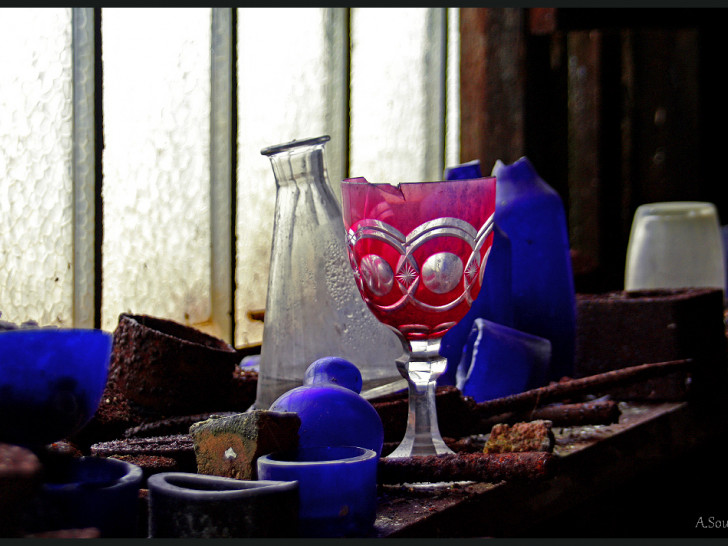 Angelika Soluk: "Rotesglas".