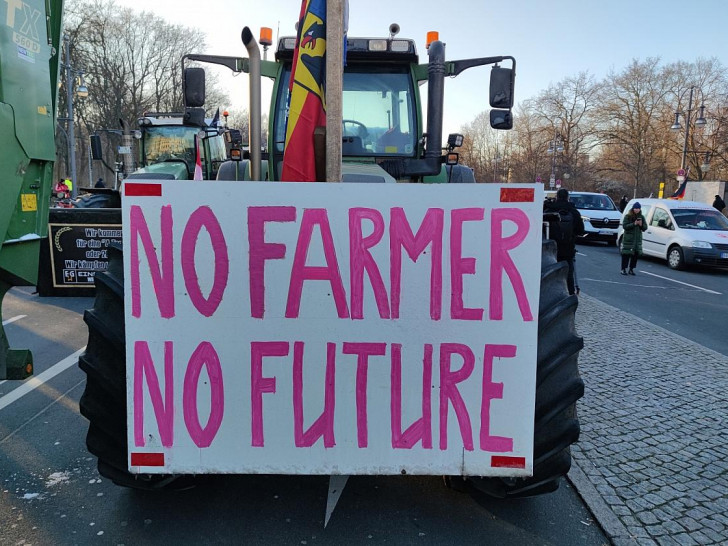 Bauernproteste im Janaur 2024
