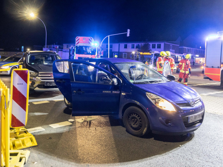 Auch ein Rettungswagen war im Einsatz.