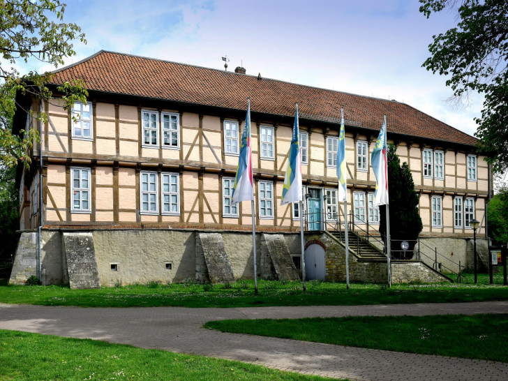 Das Schloss Fallersleben. 