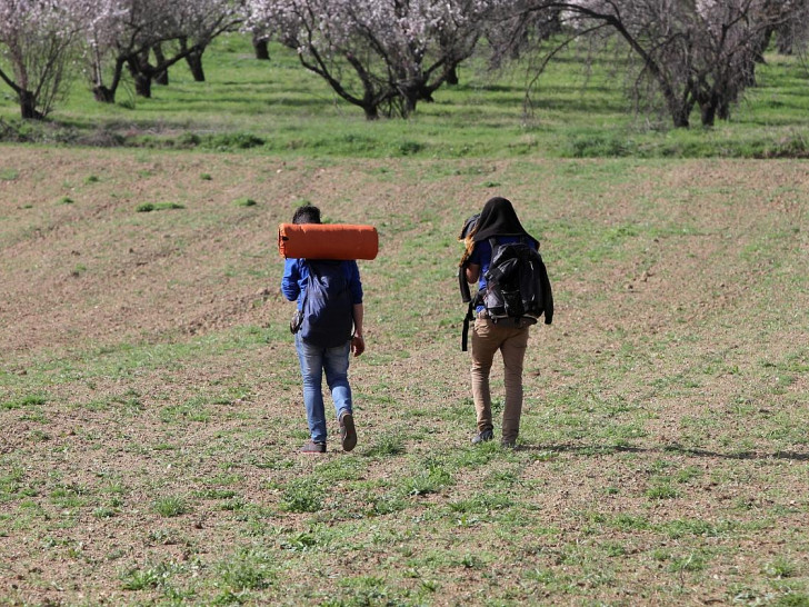 Flüchtlinge auf der Balkanroute (Archiv)