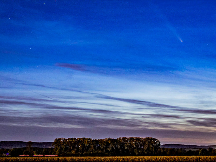 Noch in dieser Woche ist ein seltener Gast am Himmel zu beobachten.