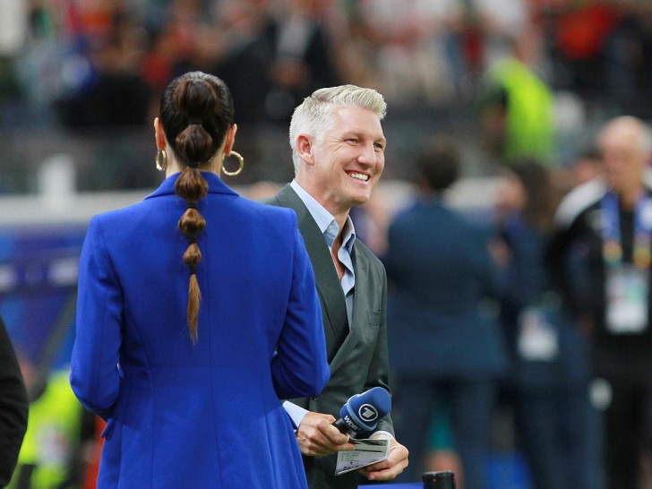 Esther Sedlaczek und Bastian Schweinsteiger (Archiv)