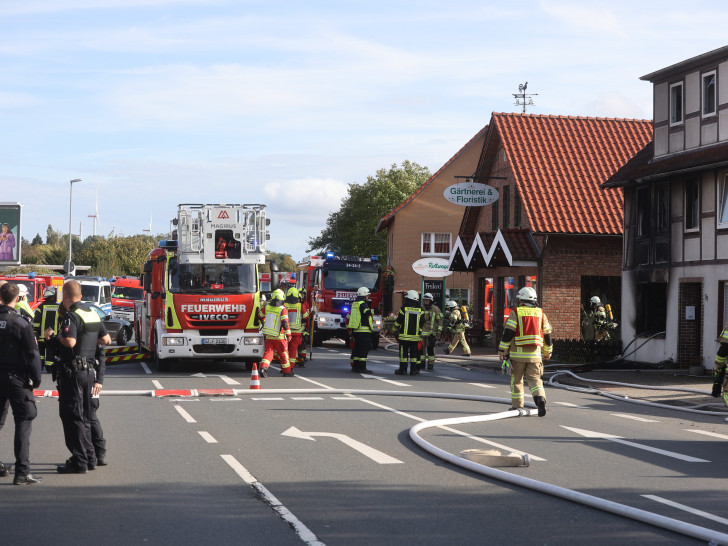 Am Nachmittag kam es zu einem Brand in Oelber. 