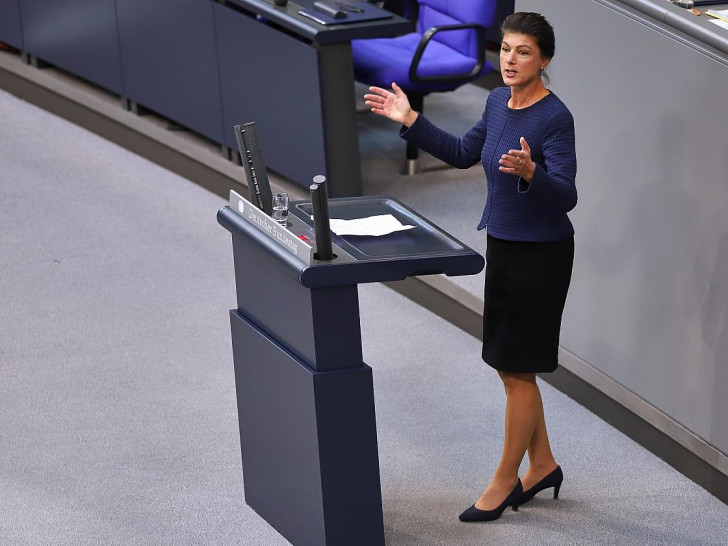 Sahra Wagenknecht am 16.10.2024