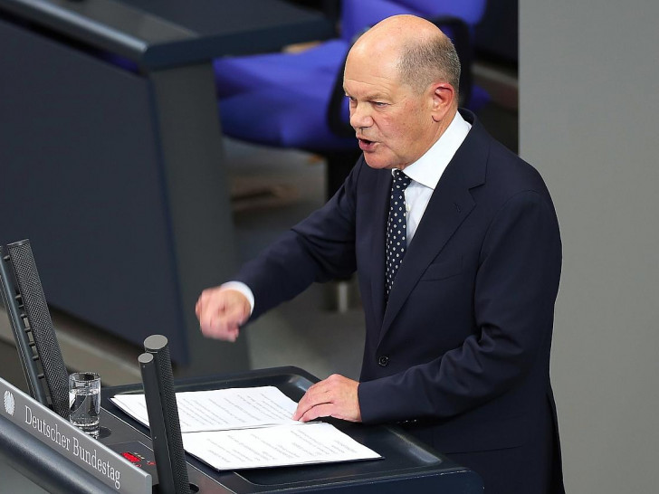 Olaf Scholz am 16.10.2024