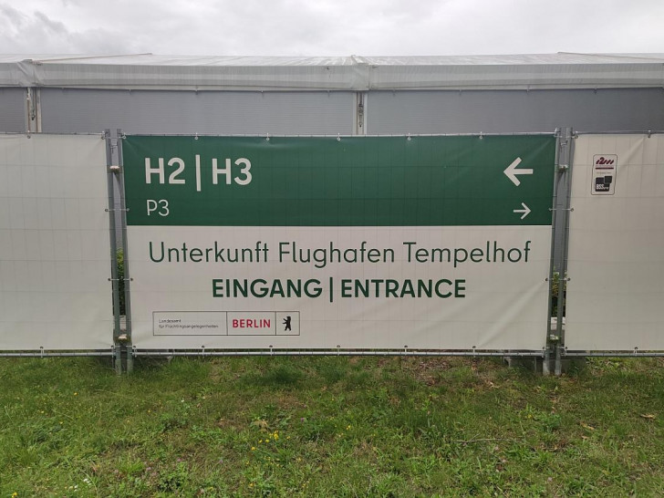 Flüchtlingsunterkunft Tempelhof (Archiv)