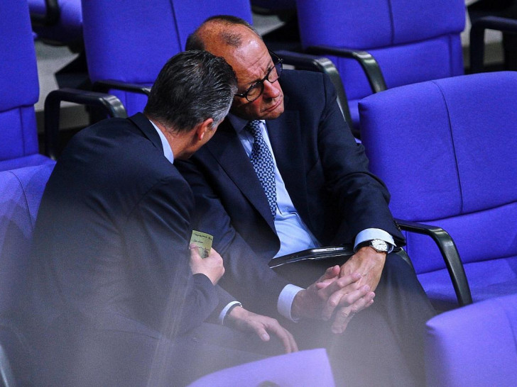 Thorsten Frei und Friedrich Merz (Archiv)