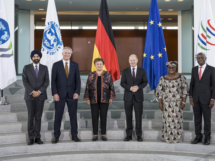 Treffen von Bundeskanzler und internationalen Organisationen am 08.10.2024