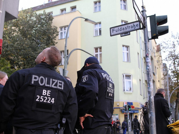 Polizei bei verbotener Pro-Palästina-Demo (Archiv)