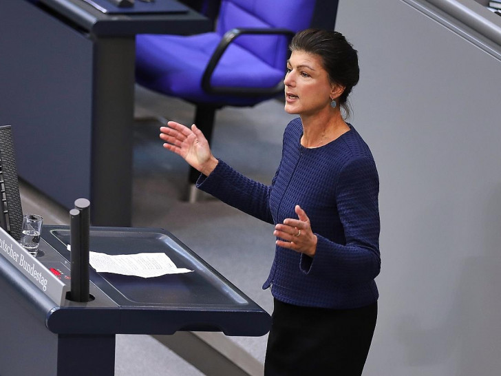 Sahra Wagenknecht am 16.10.2024