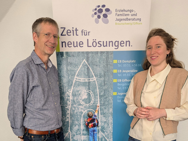 Jörg Lewerenz und Nora Klein.