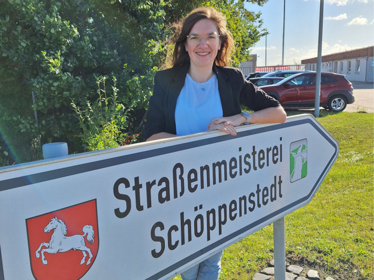 Anna Schäfer ist seit dem 1. November 2024 die neue Leiterin der Straßenmeisterei Schöppenstedt.