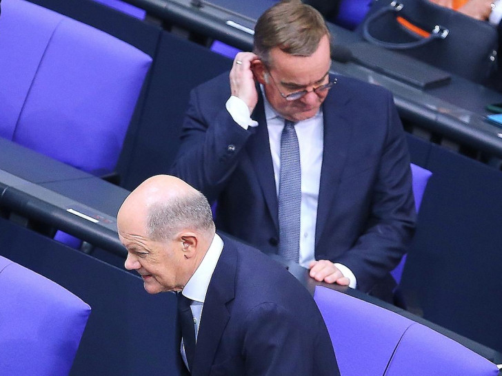 Olaf Scholz und Boris Pistorius am 13.11.2024