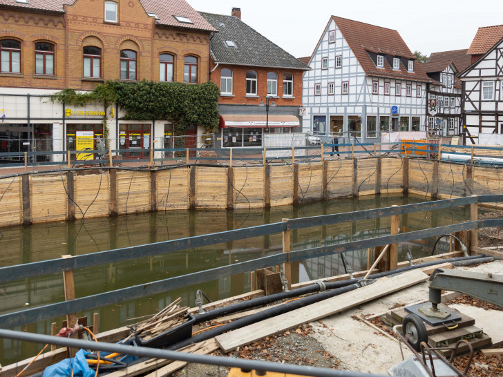 Der Zustand der Baustelle zwingt die Verantwortlichen zum Umdenken.