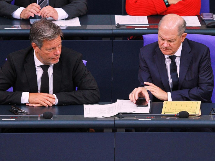 Robert Habeck und Olaf Scholz (Archiv)