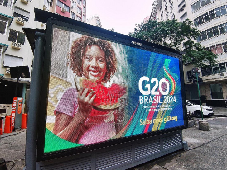 G20-Gipfel 2024 in Rio de Janeiro