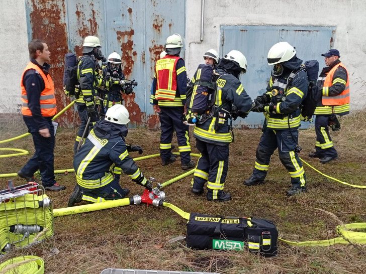 Es waren etliche Einsatzkräfte im Einsatz. Dies erforderte eine gute Koordination.