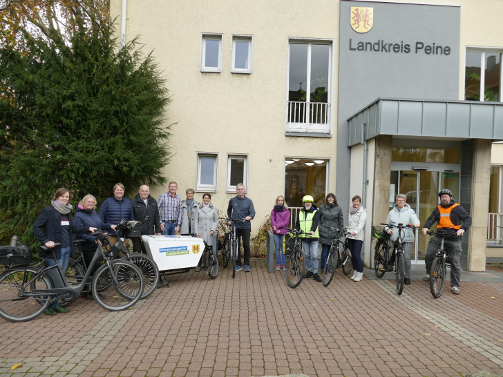 Die Teilnehmer der Aktion "Mit em Rad zur Arbeit" beim Landkreis Peine radelten mehr als 21.614 Kilometer.