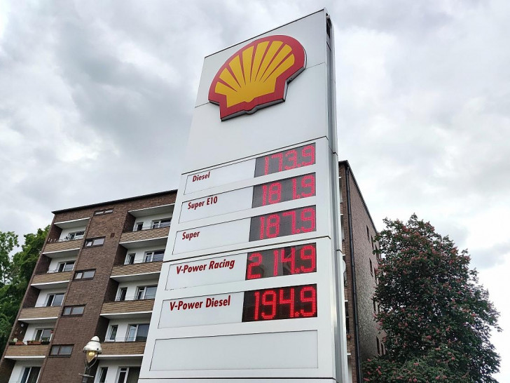 Shell-Tankstelle (Archiv)