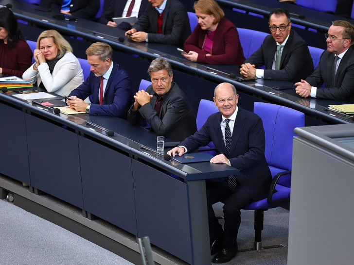 Olaf Scholz und seine Minister vor dem Ampel-Bruch (Archiv)