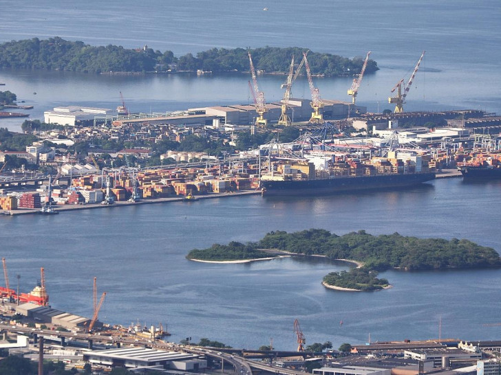 Hafen in Rio de Janeiro am 17.11.2024