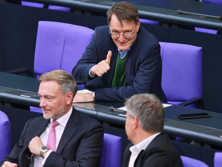 Lindner, Lauterbach, Habeck auf der Regierungsbank (Archiv)