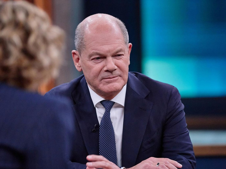 Olaf Scholz bei Caren Miosga am 10.11.2024