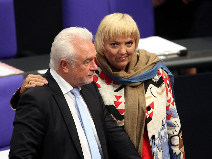 Wolfgang Kubicki und Claudia Roth (Archiv)