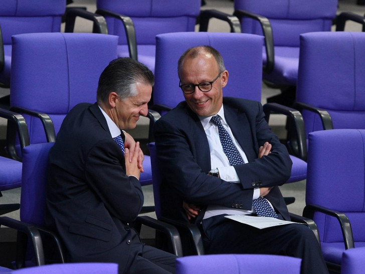 Thorsten Frei und Friedrich Merz (Archiv)