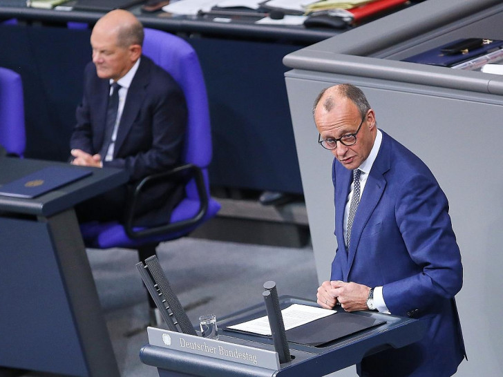 Olaf Scholz und Friedrich Merz (Archiv)