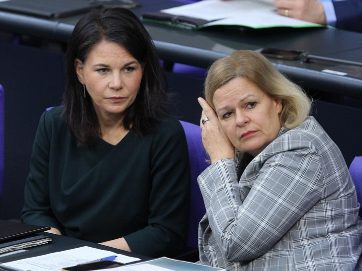 Annalena Baerbock und Nancy Faeser (Archiv)