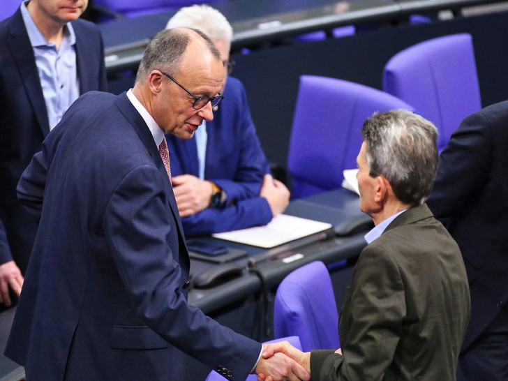 Friedrich Merz und Rolf Mützenich am 20.12.2024