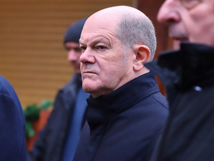 Olaf Scholz nach Anschlag auf Magdeburger Weihnachtsmarkt am 21.12.2024