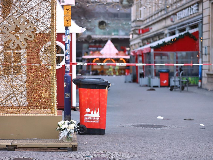 Magdeburger Weihnachtsmarkt nach Anschlag am 21.12.2024