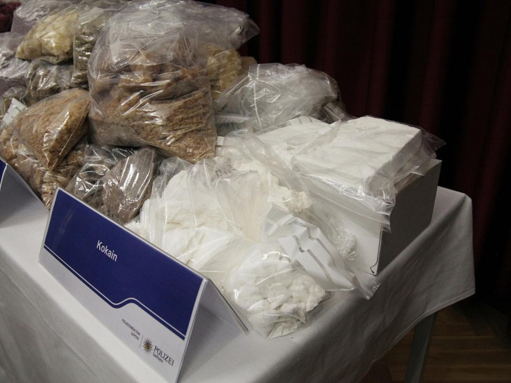 Bei einer Razzia in Deutschland gefundenes Kokain (Archiv)